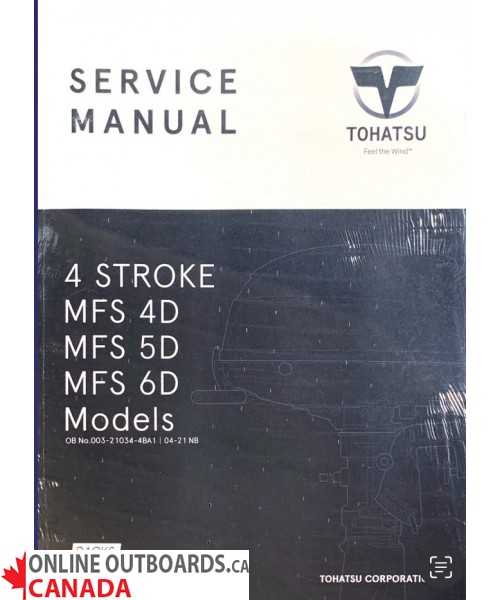 Tohatsu Service Manual Model 4/5/6D